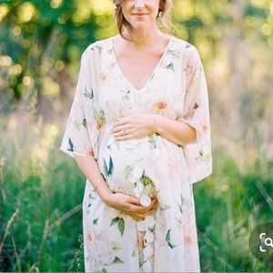 Farm Rio Floral Dahlia Maxi Dress - Anthropologie